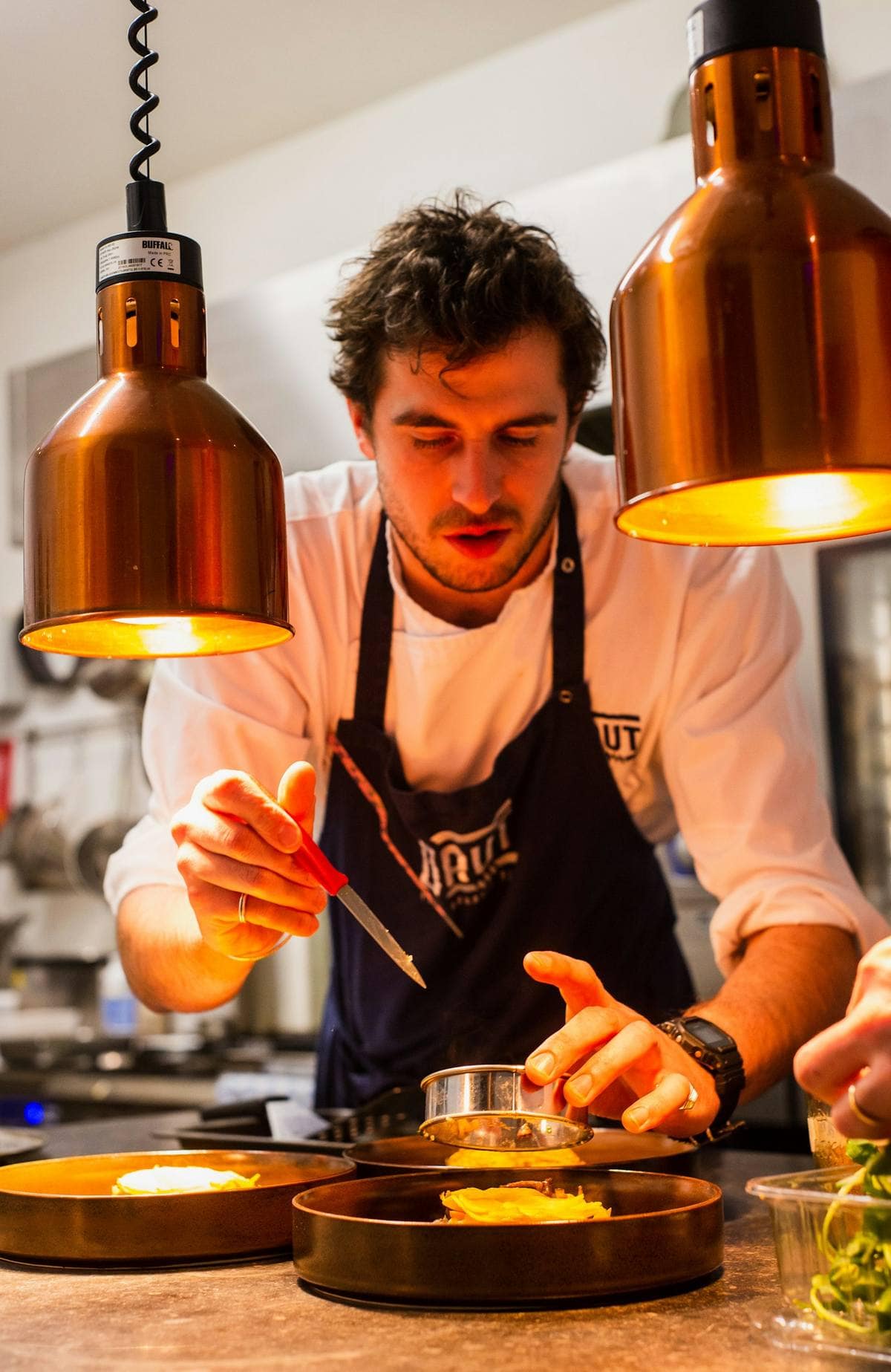 Chef on the line